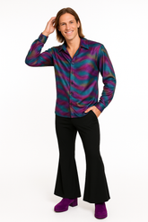 Far Out Men's Bell Bottoms - 1970s Retro Costume Pants